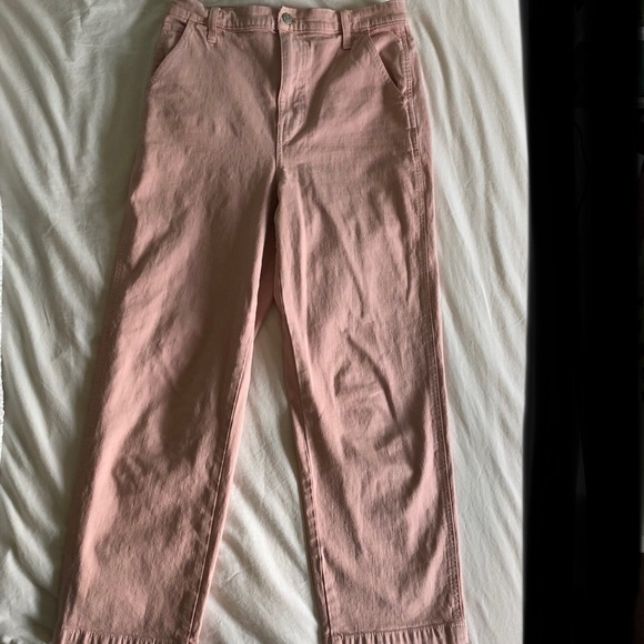 Madewell Classic Straight Pants in wisteria dove 28 - Picture 10 of 10